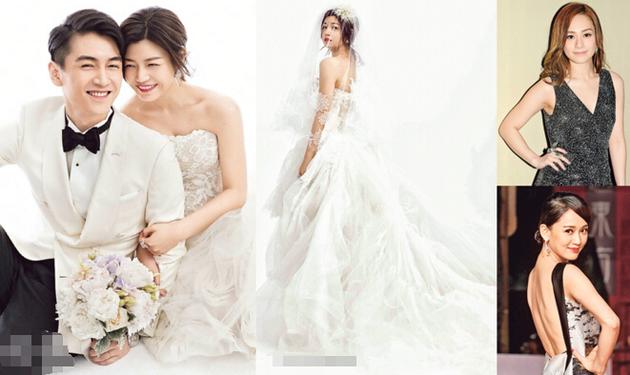 陳曉與陳妍希今天舉行婚禮，展開人生新一頁。