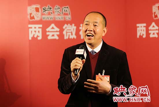 全國人大代表張全收做客映象網《兩會微視》視頻訪談。