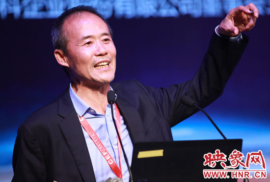 圖為萬科企業股份有限公司董事會主席王石。(新浪財經 梁斌 攝)