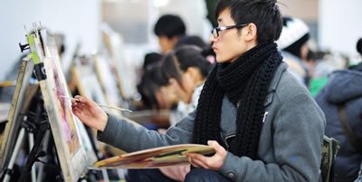 藝術生的專業考試競爭也十分激烈