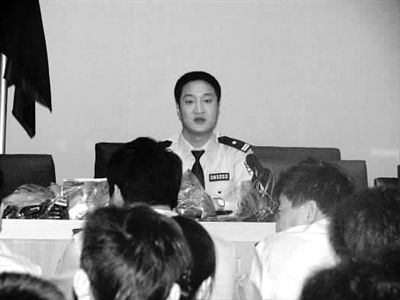 原夏縣公安局長(zhǎng)孫宏軍資料圖。他涉嫌違紀(jì)違法目前被調(diào)查。