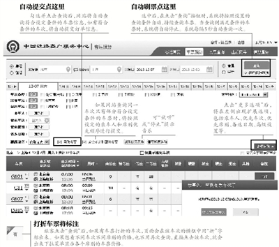 昨日，新版中國(guó)鐵路客戶服務(wù)中心12306網(wǎng)站上線，新增自動(dòng)刷票服務(wù)以及自動(dòng)提交訂單信息功能，同時(shí)優(yōu)化了購(gòu)票流程。