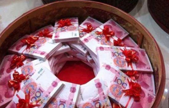 近來網絡傳的“土豪”聘禮讓不少人“羨慕嫉妒恨”(配圖來自網絡)