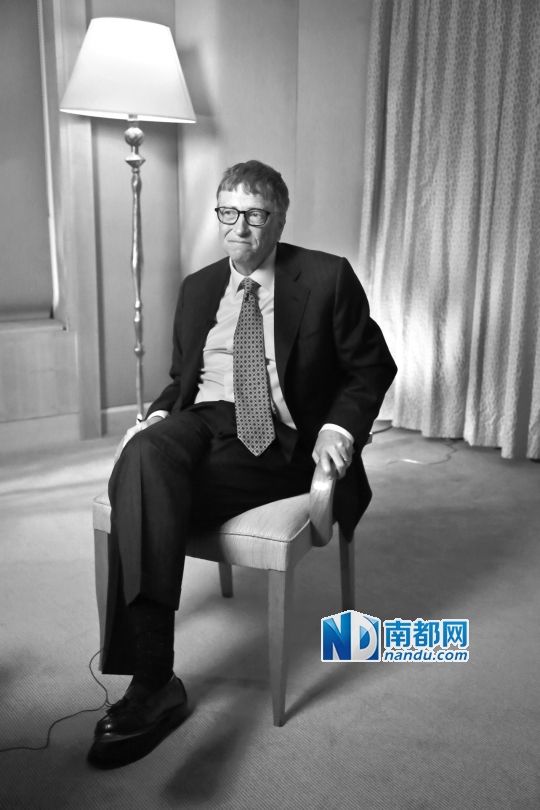 比爾·蓋茨接受美國(guó)《滾石》雜志專(zhuān)訪。