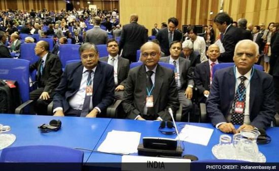 印度新德里電視臺提供的印度核專家照片 印度新德里電視臺提供的印度核專家照片