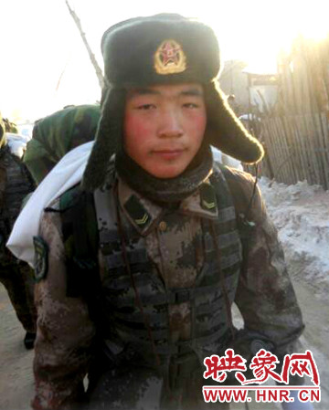 撲火救人壯烈犧牲的退伍戰士、民兵排長鄭春光