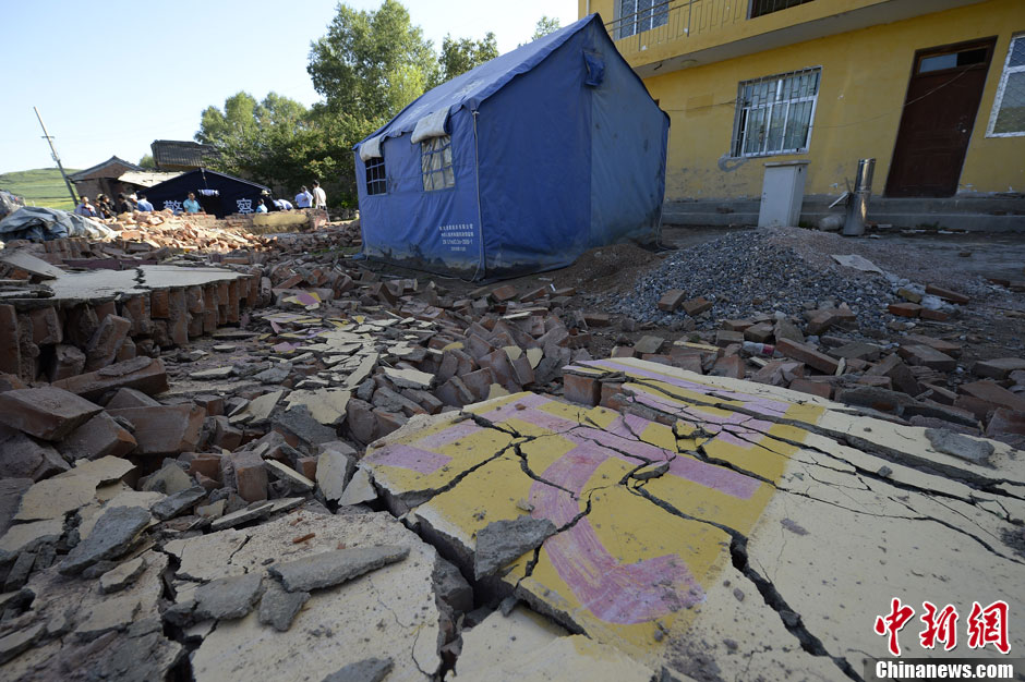 甘肅定西地震：岷縣永光村救援現場直擊