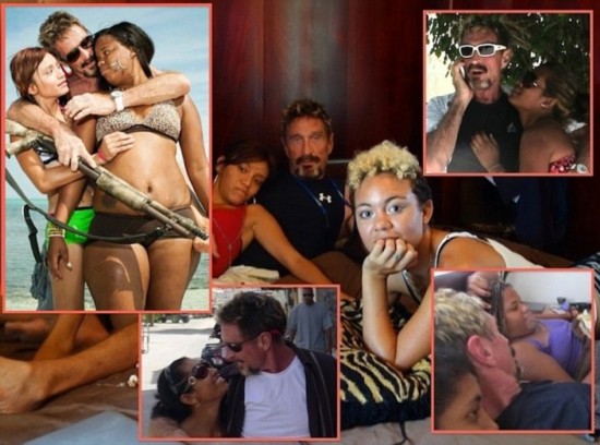 美國殺毒軟件公司“邁克菲”的創始人約翰·邁克菲（John McAfee）"一夫七妻"