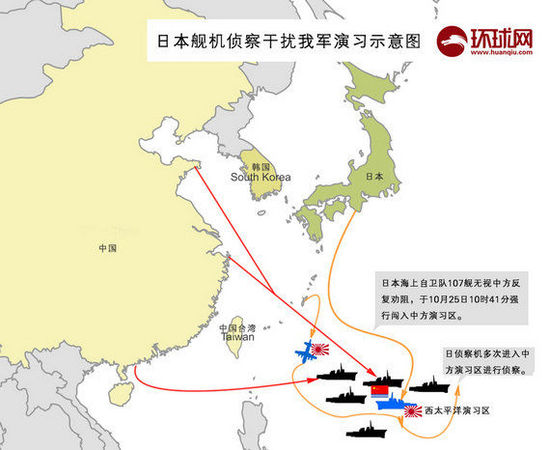 日本防相回應闖入中方演習區：不理解中方抗議