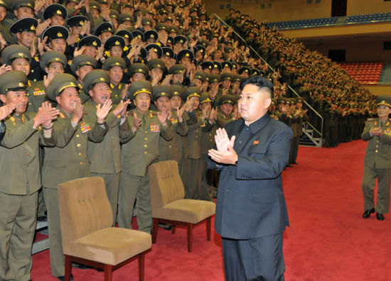 圖片來(lái)源：朝鮮《勞動(dòng)新聞》網(wǎng)站