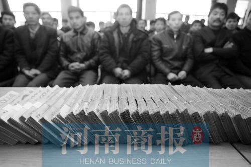 打擊拖欠農民工工資，鄭州今年又出狠招（資料圖）河南商報記者 王春勝/攝