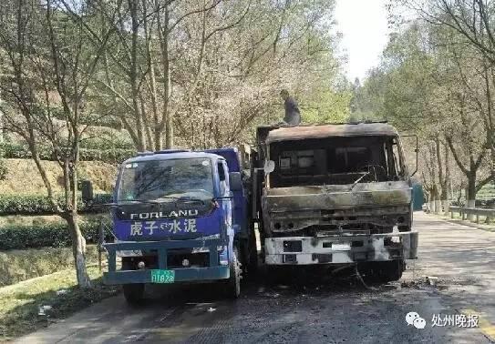 近日，遂昌消防大隊接到報警電話，稱大柘鎮西嶺隧道口一貨車起火，在出發前，大隊已通知石練街道專職消防隊一同前往。
