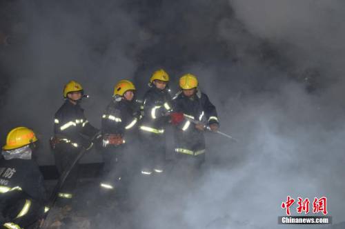 甘肅永靖縣雷音寺發生火災