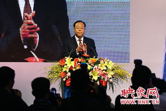 鄭州市市長馬懿宣布聯盟成立。