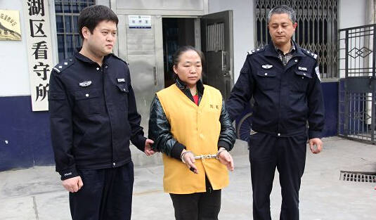 被抓的王某，網友稱：這不是大明湖畔的容嬤嬤么