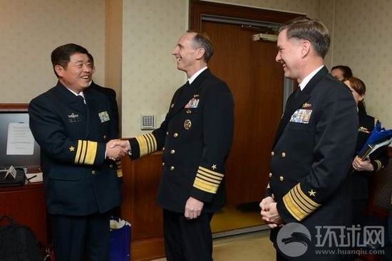 解放軍海軍副司令訪美談及環太軍演。