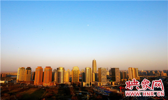 鄭東新區CBD余暉 鄭東新區CBD余暉